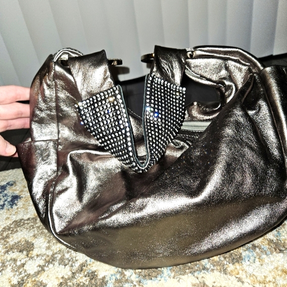 DX Touch Italian Leather hobo bag - Picture 3 of 16